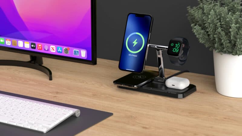 4-in-1 Wireless Charger With MagSafe, da HYPER