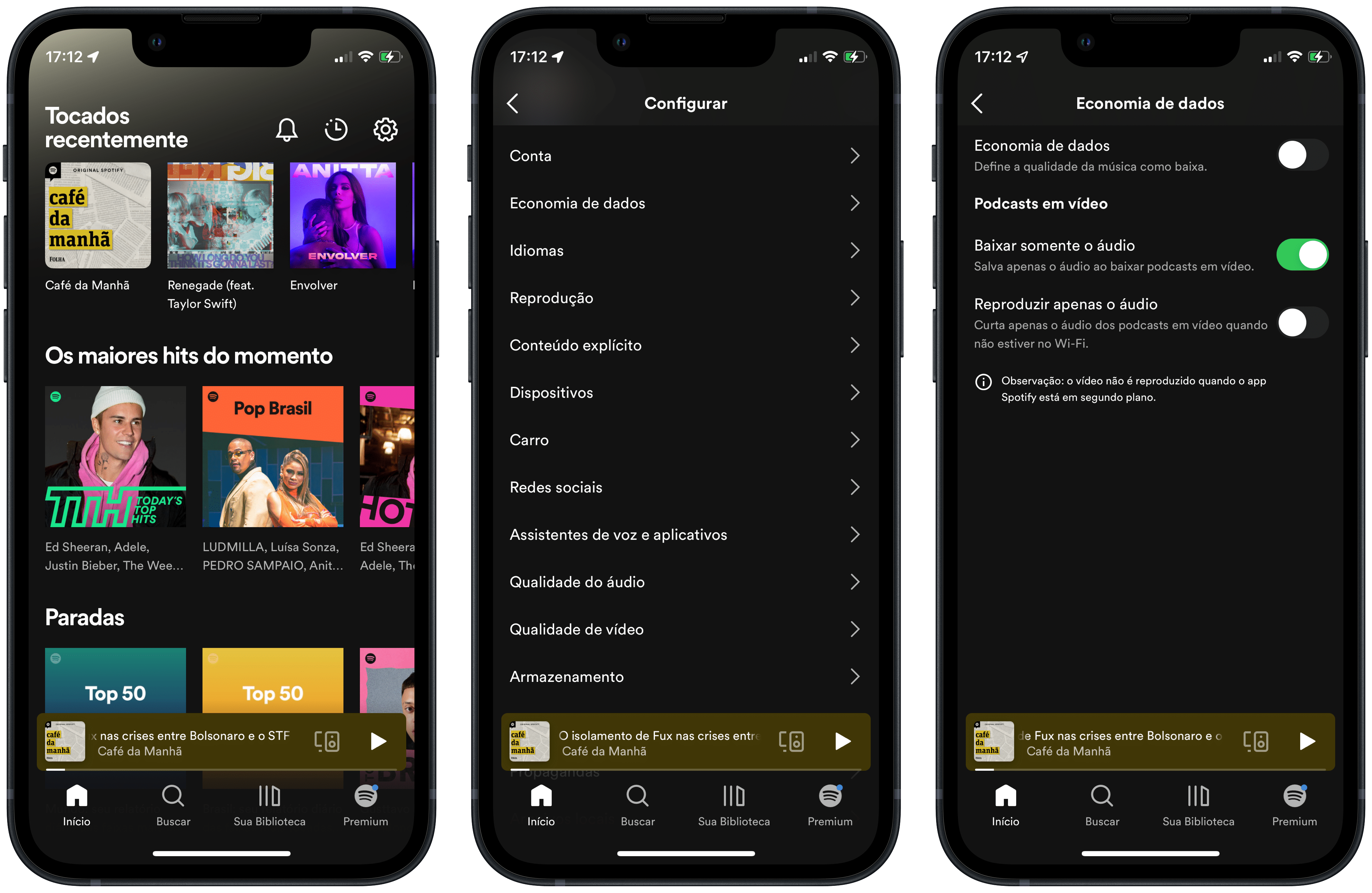 Spotify: como reproduzir/baixar apenas o áudio de podcasts de vídeo [iPhone  e iPad] - MacMagazine