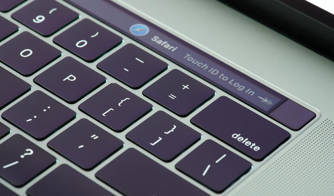 Touch ID e Touch Bar no Mac