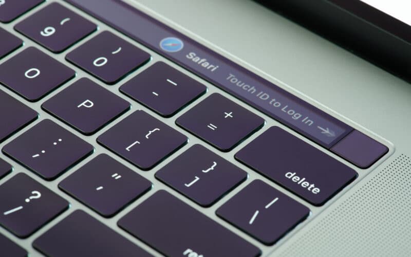 Touch ID e Touch Bar no Mac