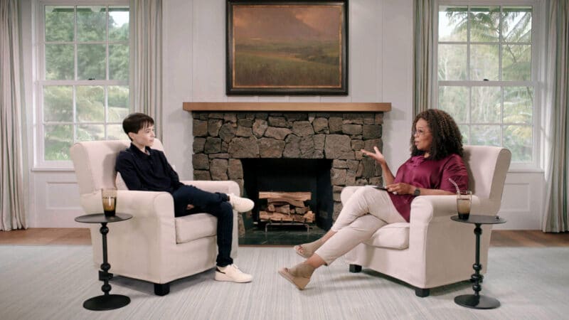 Episódio de "The Oprah Conversation" com o ator Elliot Page