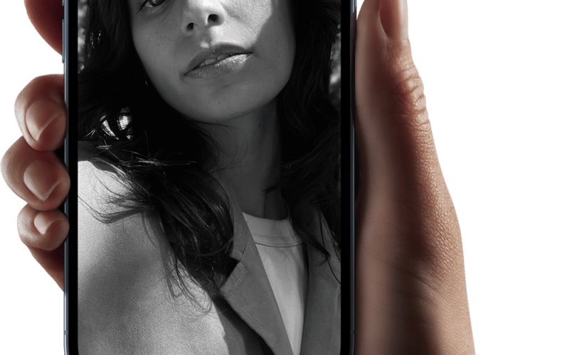 Câmera frontal do iPhone 13 Pro