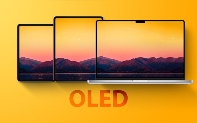 Futuros produtos Apple com tela OLED