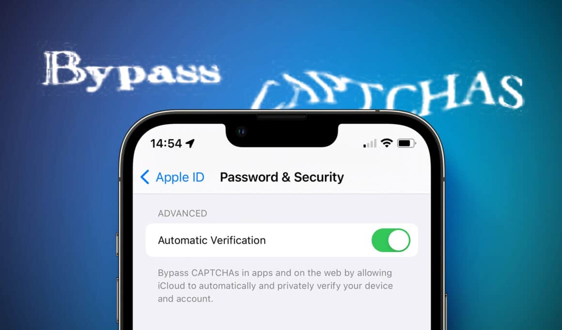 iOS 16 CAPTCHA Private Access Tokens