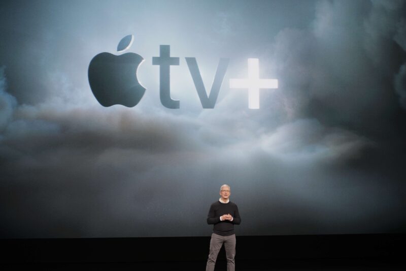 Tim Cook apresenta o Apple TV+