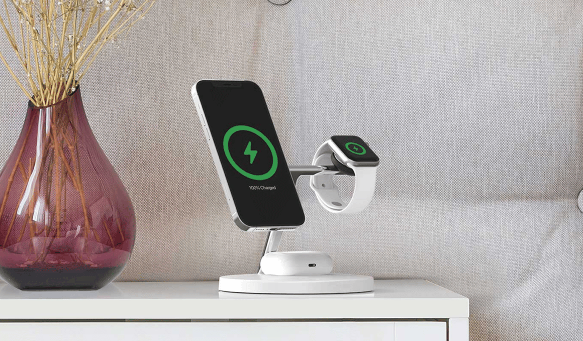 BOOST↑CHARGE PRO 3-in-1 Wireless Charging Stand