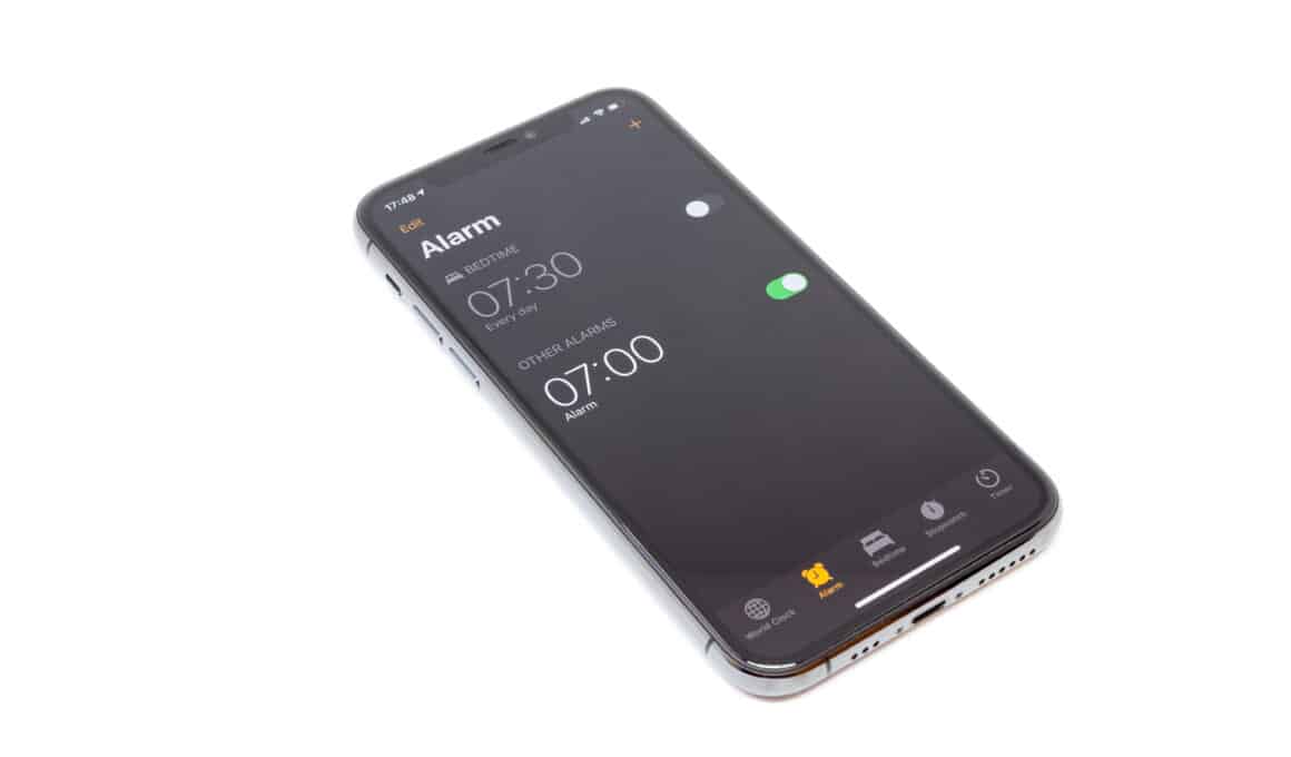 Alarme no iPhone