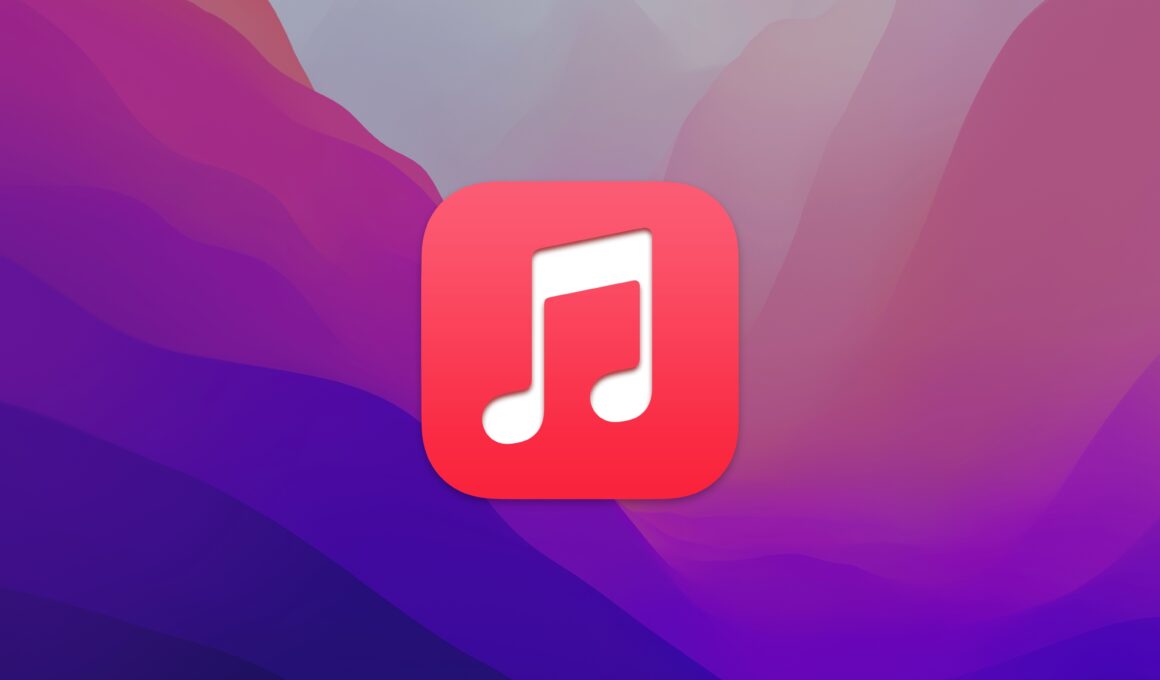 App Música no macOS Monterey