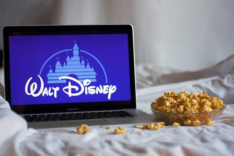 Filme da Disney no MacBook Pro