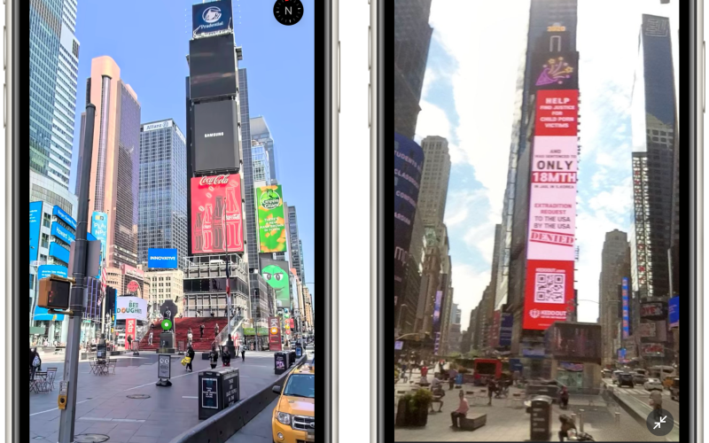 Street View vs. Look Around