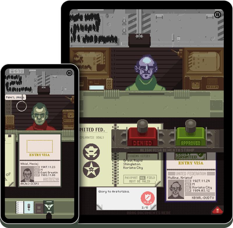 Papers, Please jogo
