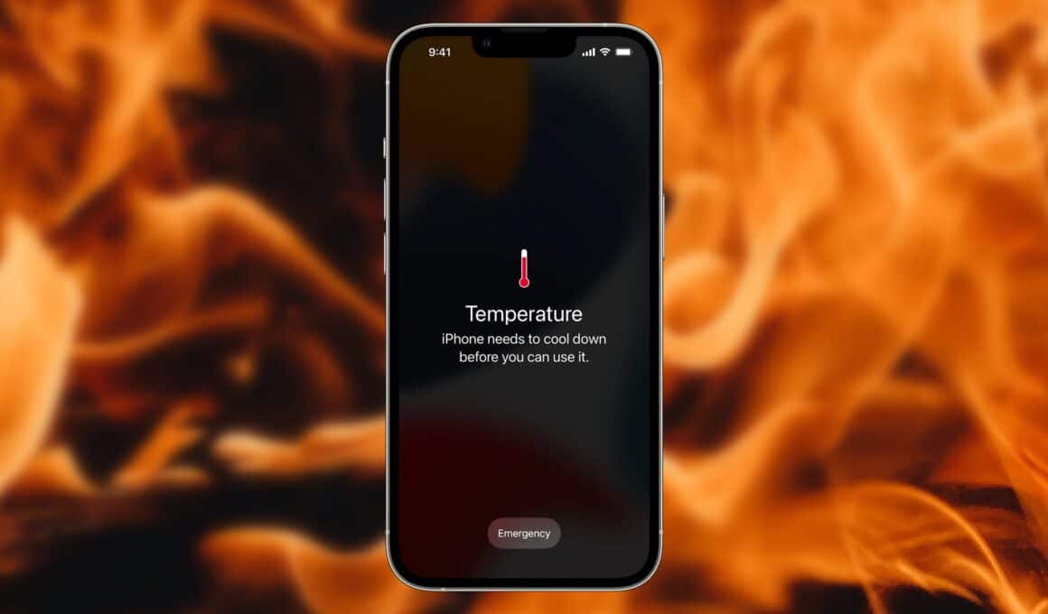 iPhone quente