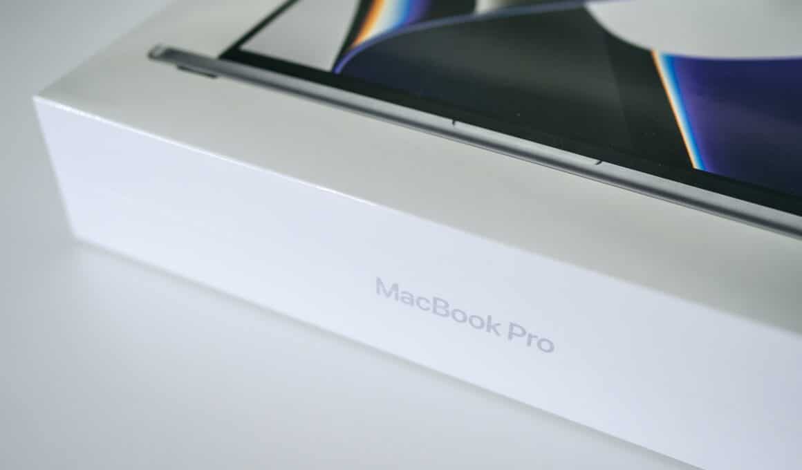 Caixa do MacBook Pro