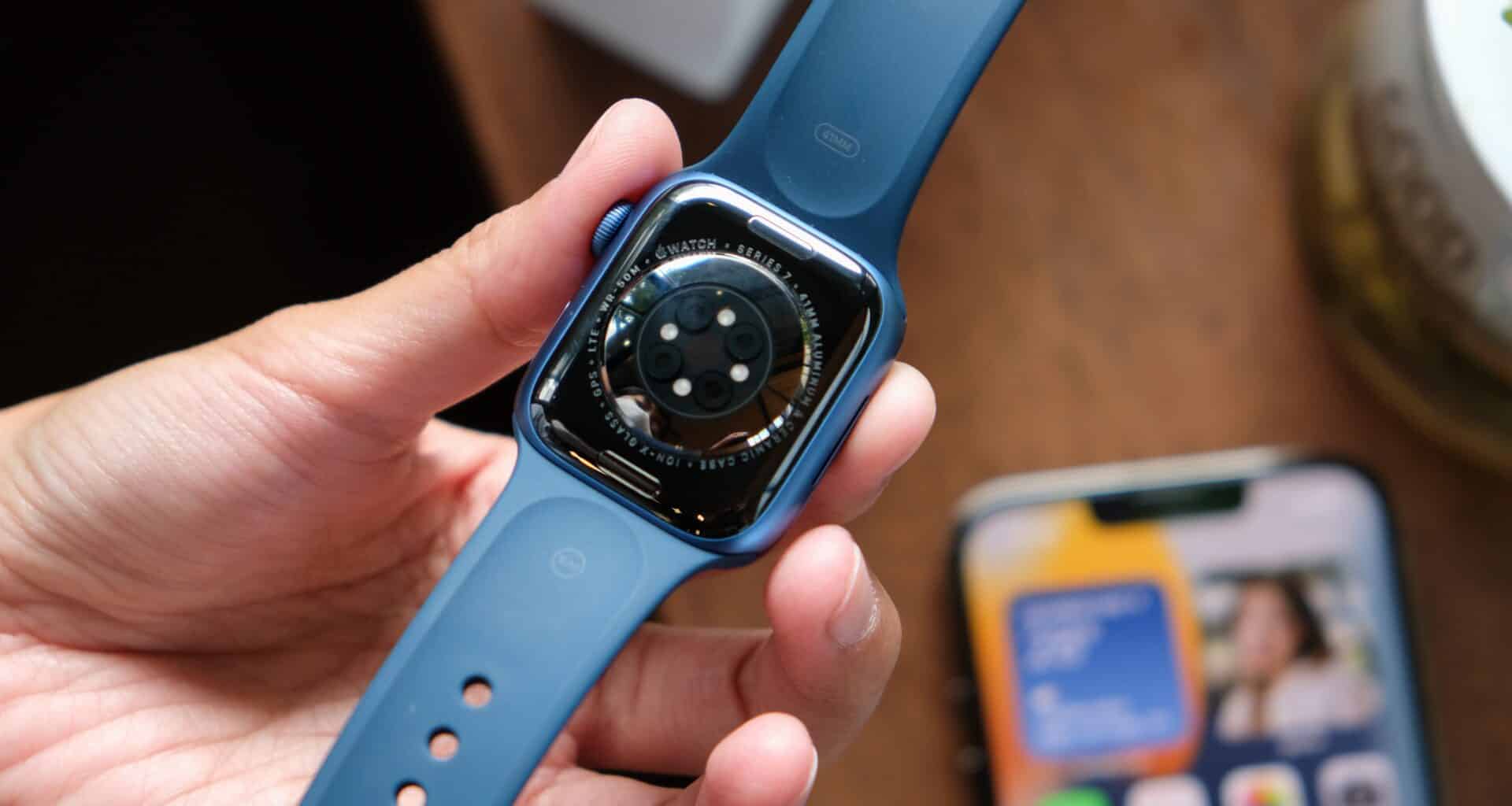 Sensores do Apple Watch Series 7