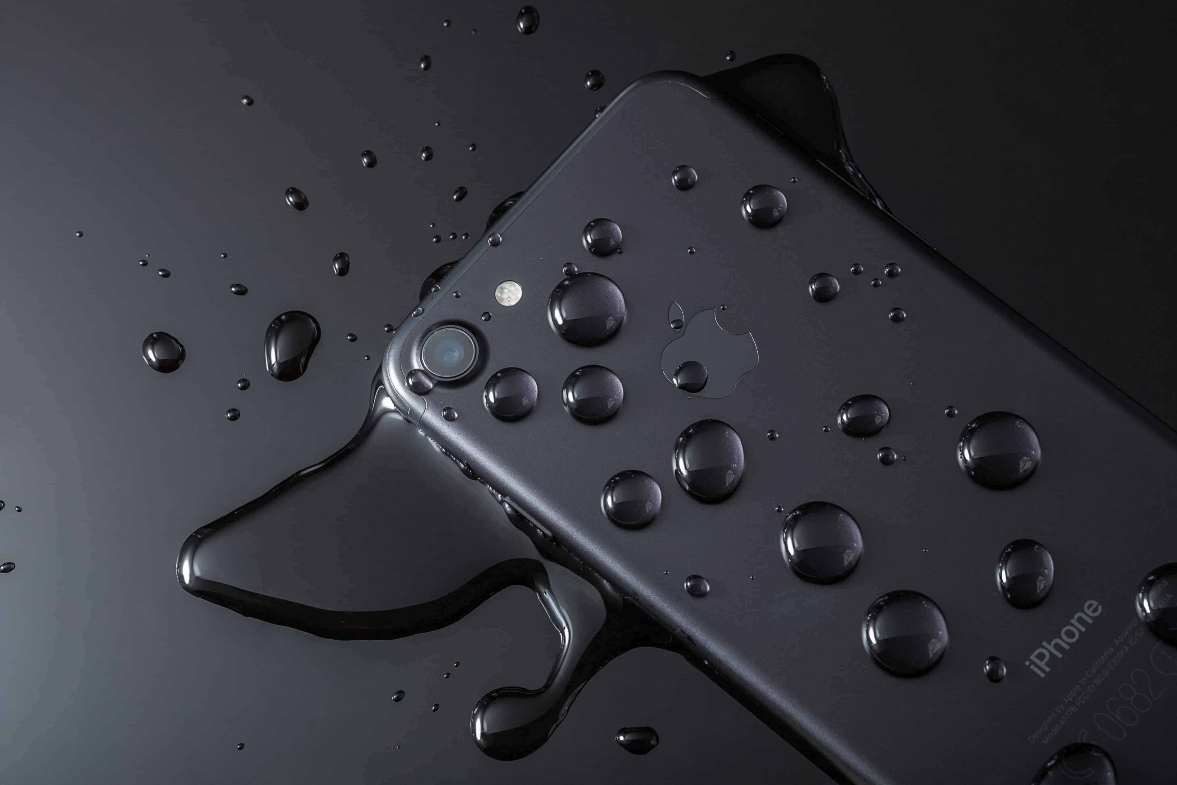 iPhone molhado
