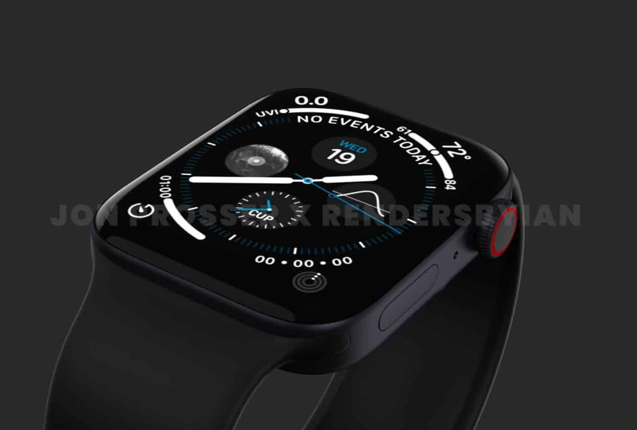 Mockup do "Apple Watch Pro"