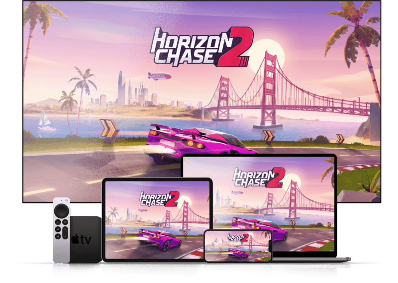 Horizon Chase 2 no Apple Arcade