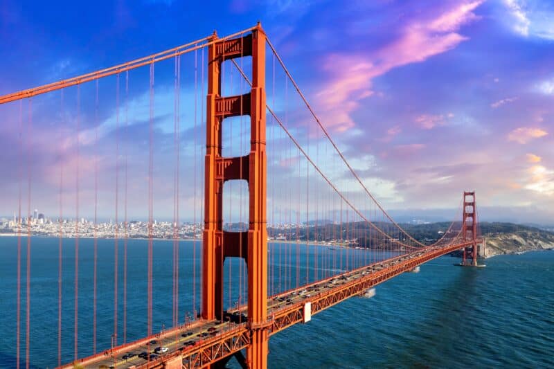 Ponte Golden Gate em San Francisco