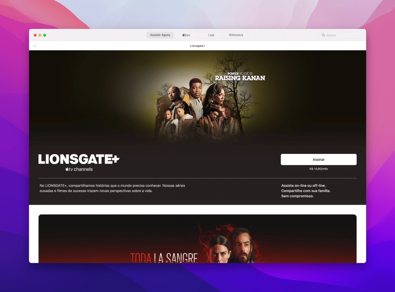 Lionsgate+ na Apple TV