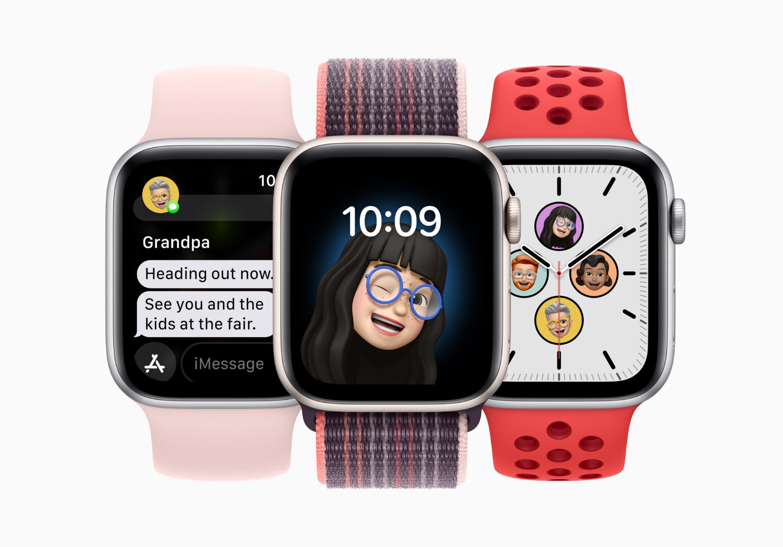 Família de Apple Watches