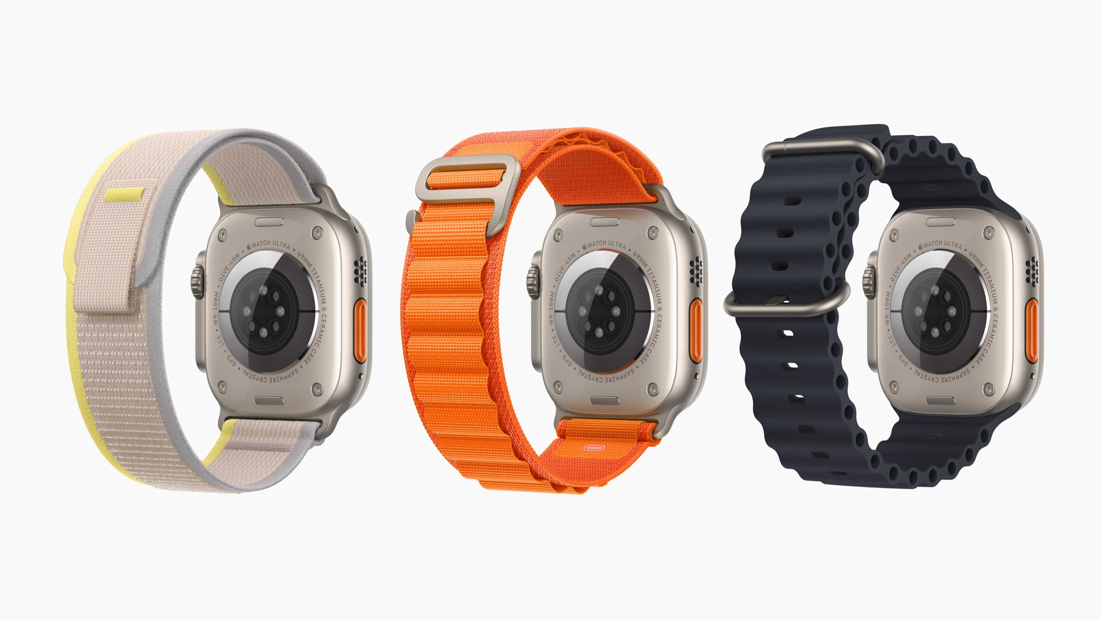 Pulseiras do Apple Watch Ultra são compatíveis com relógios