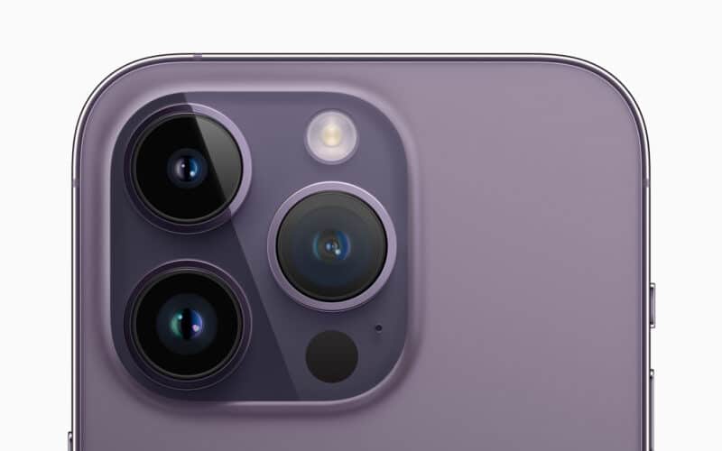 Câmeras dos iPhones 14 Pro