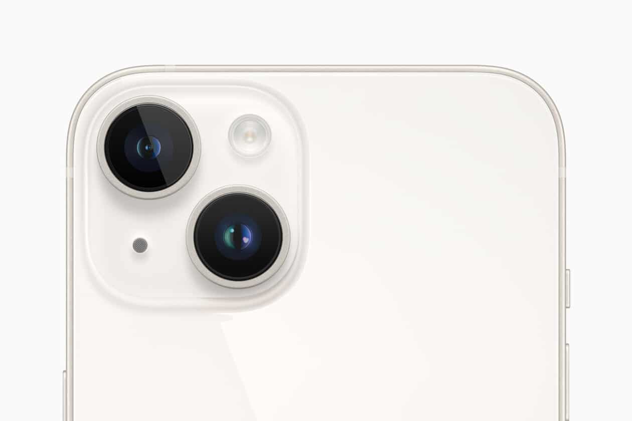 Sistema de câmeras do iPhone 14