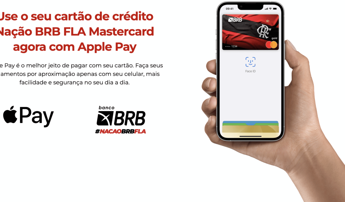 Nação BRB FLA no Apple Pay