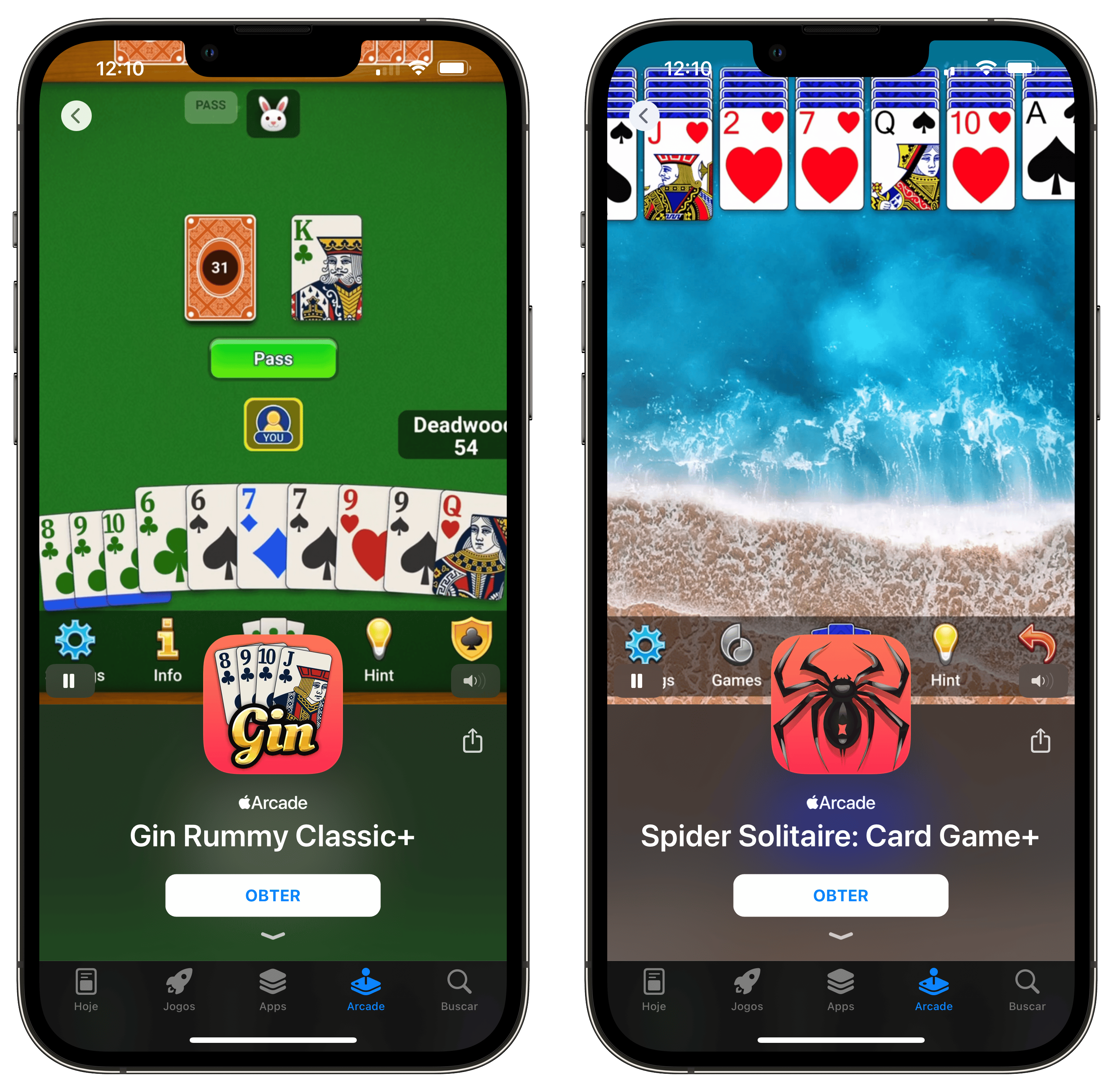 Gin Rummy Classic+ e Spider Solitaire chegam ao Apple Arcade