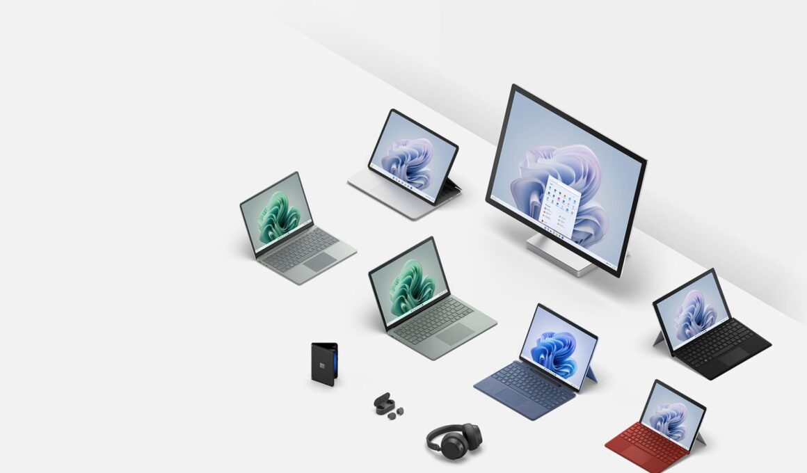 Novos Surface lançados pela Microsoft