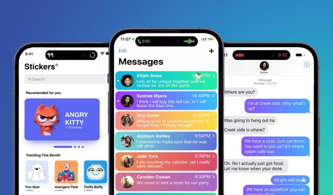 Redesign iMessage