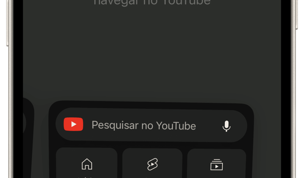 Widgets do YouTube para a tela inicial