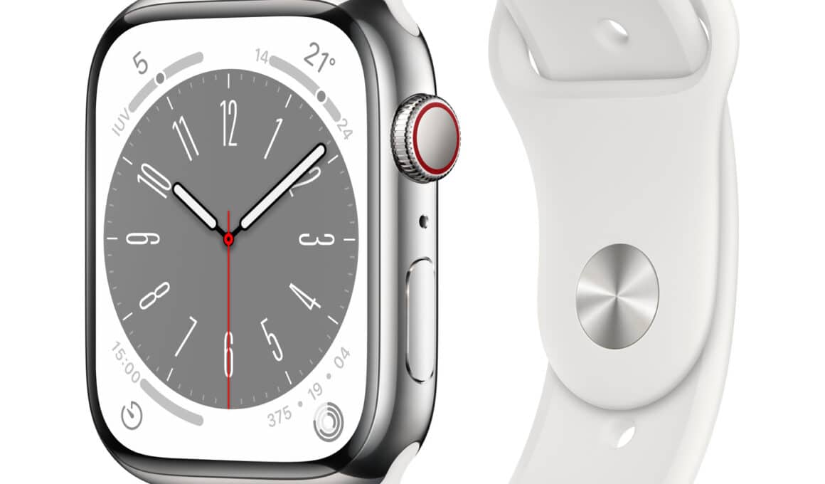 Apple Watch Series 8 de aço