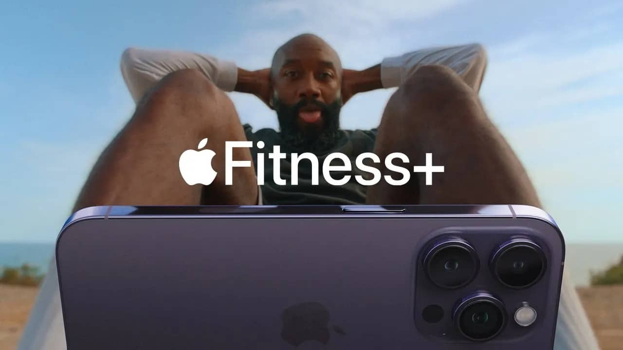 Comercial do Apple Fitness+ no iPhone