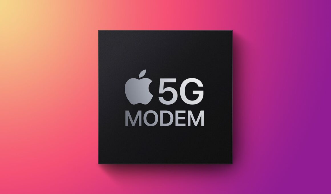 Modem 5G da Apple