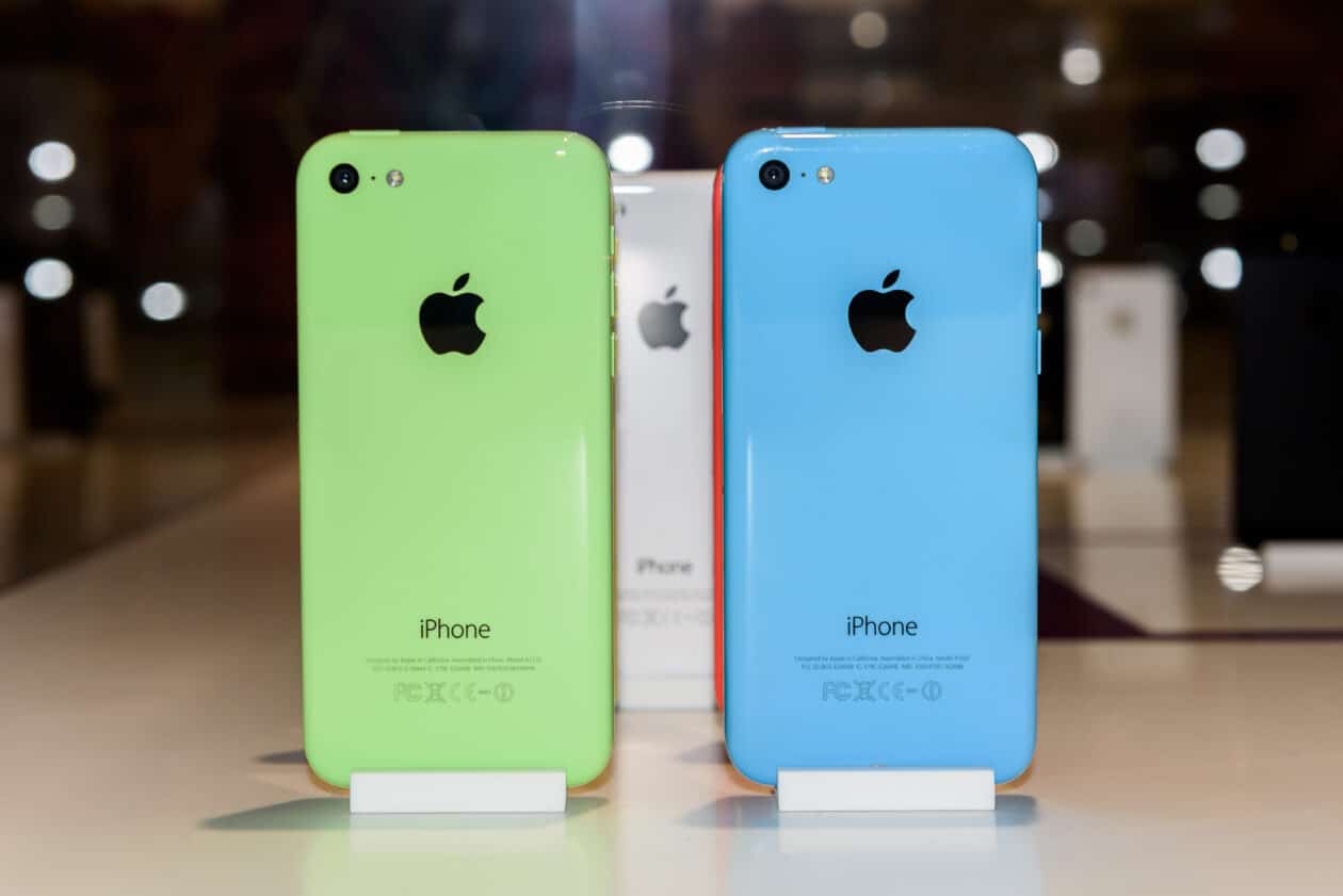 Cores do iPhone 5c