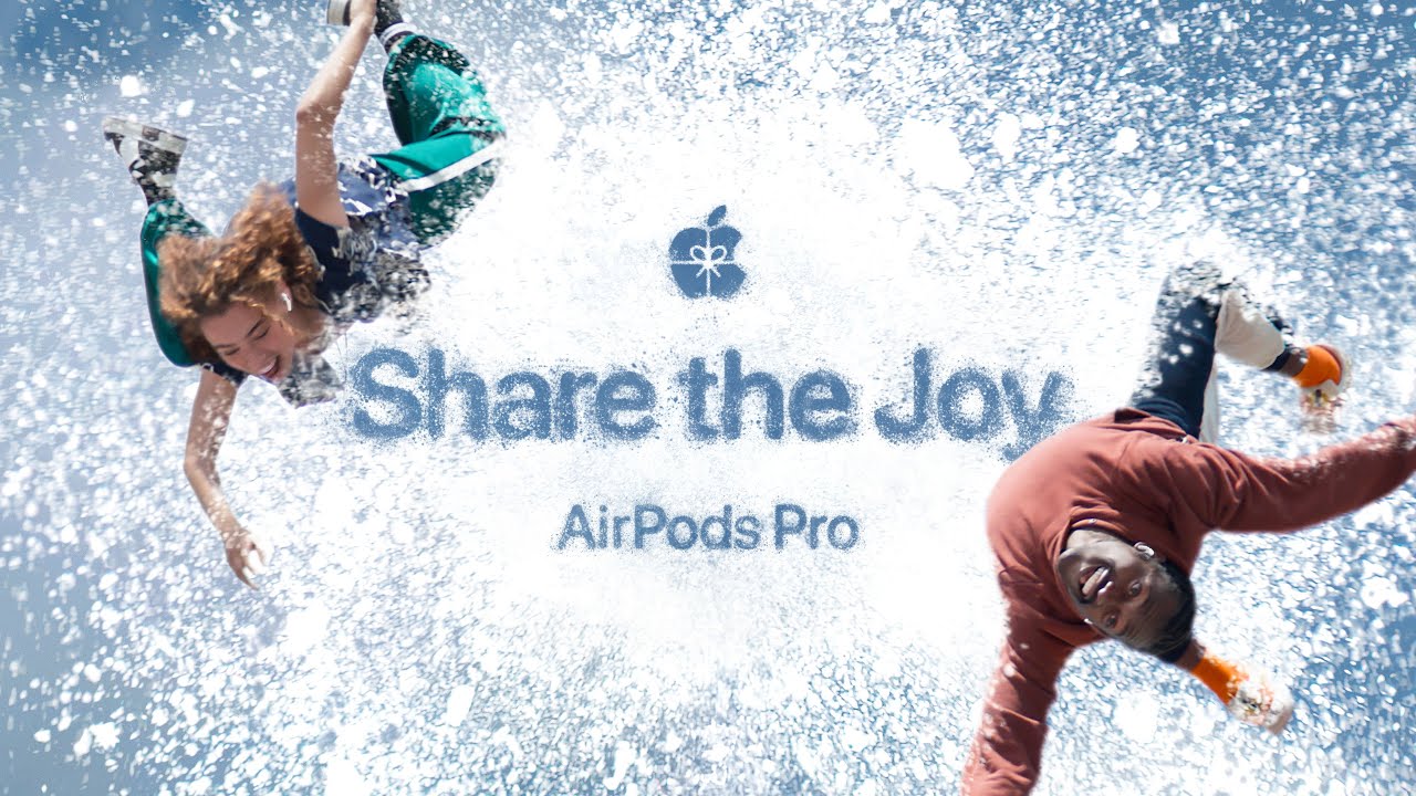 Comercial "Share the Joy" da Apple