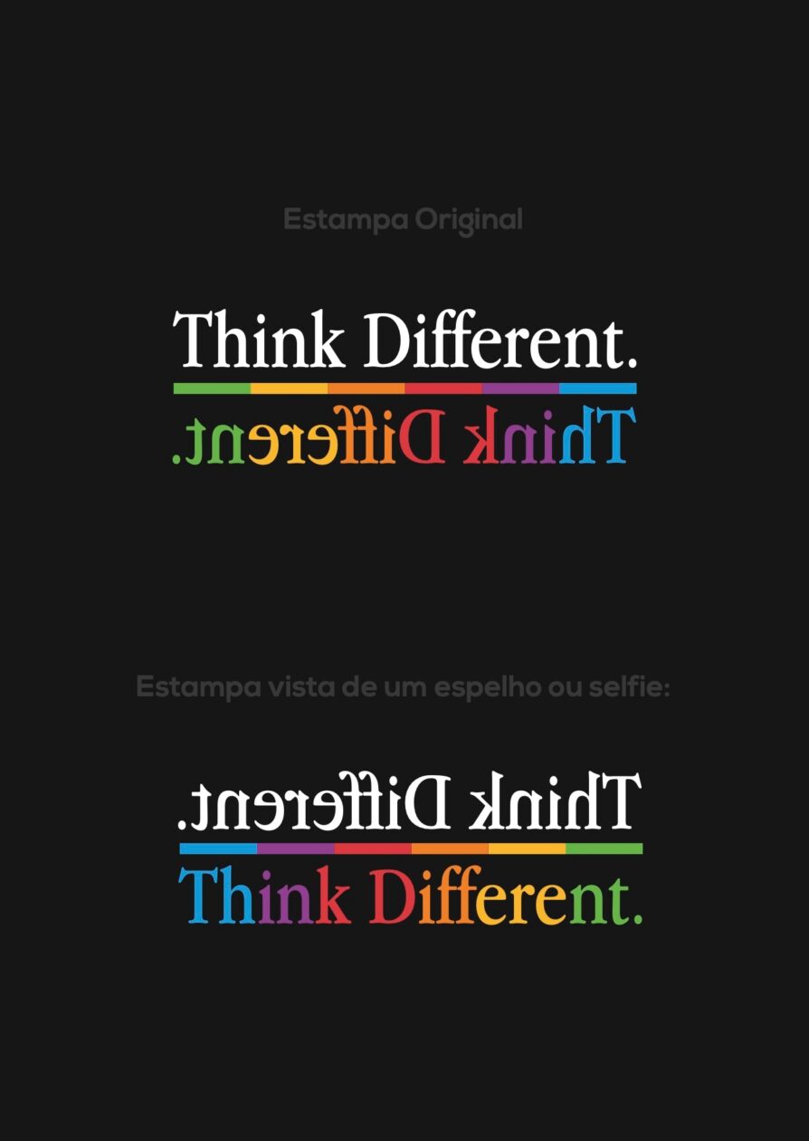 Estampa Think Different