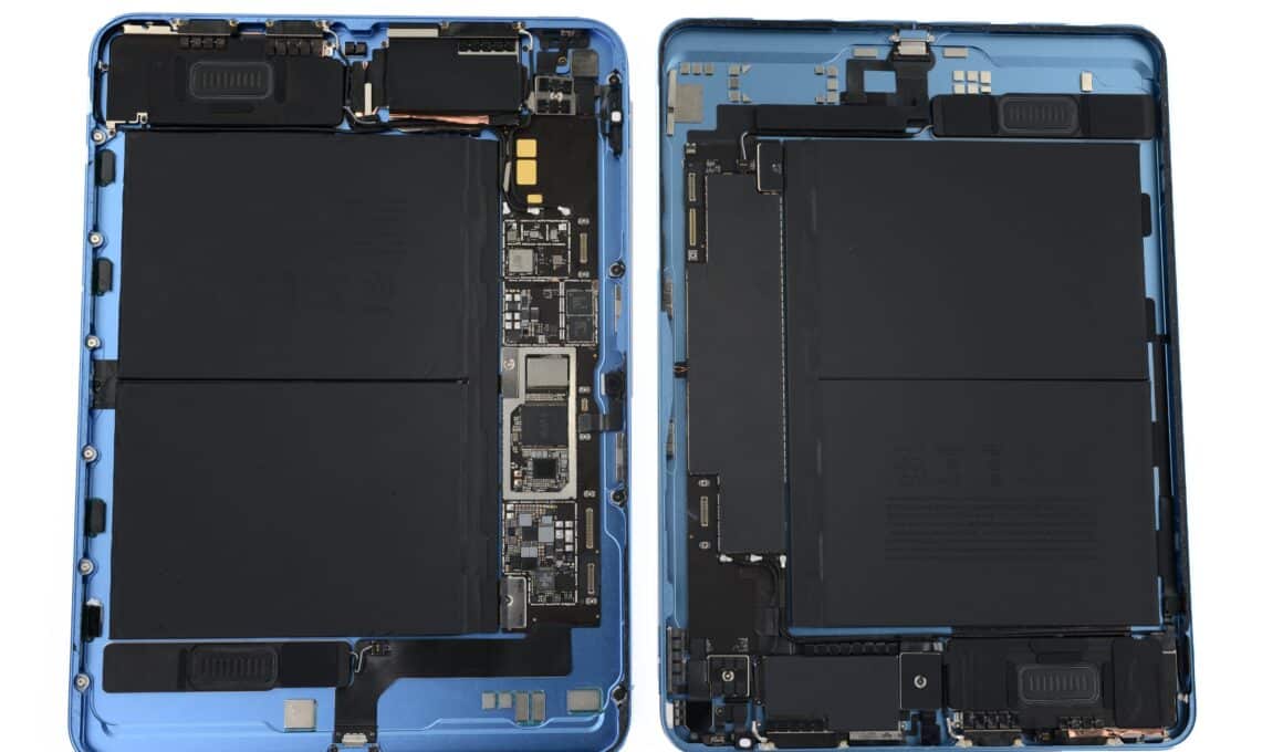 Desmontagem do iPad de 10ª geração do iFixit