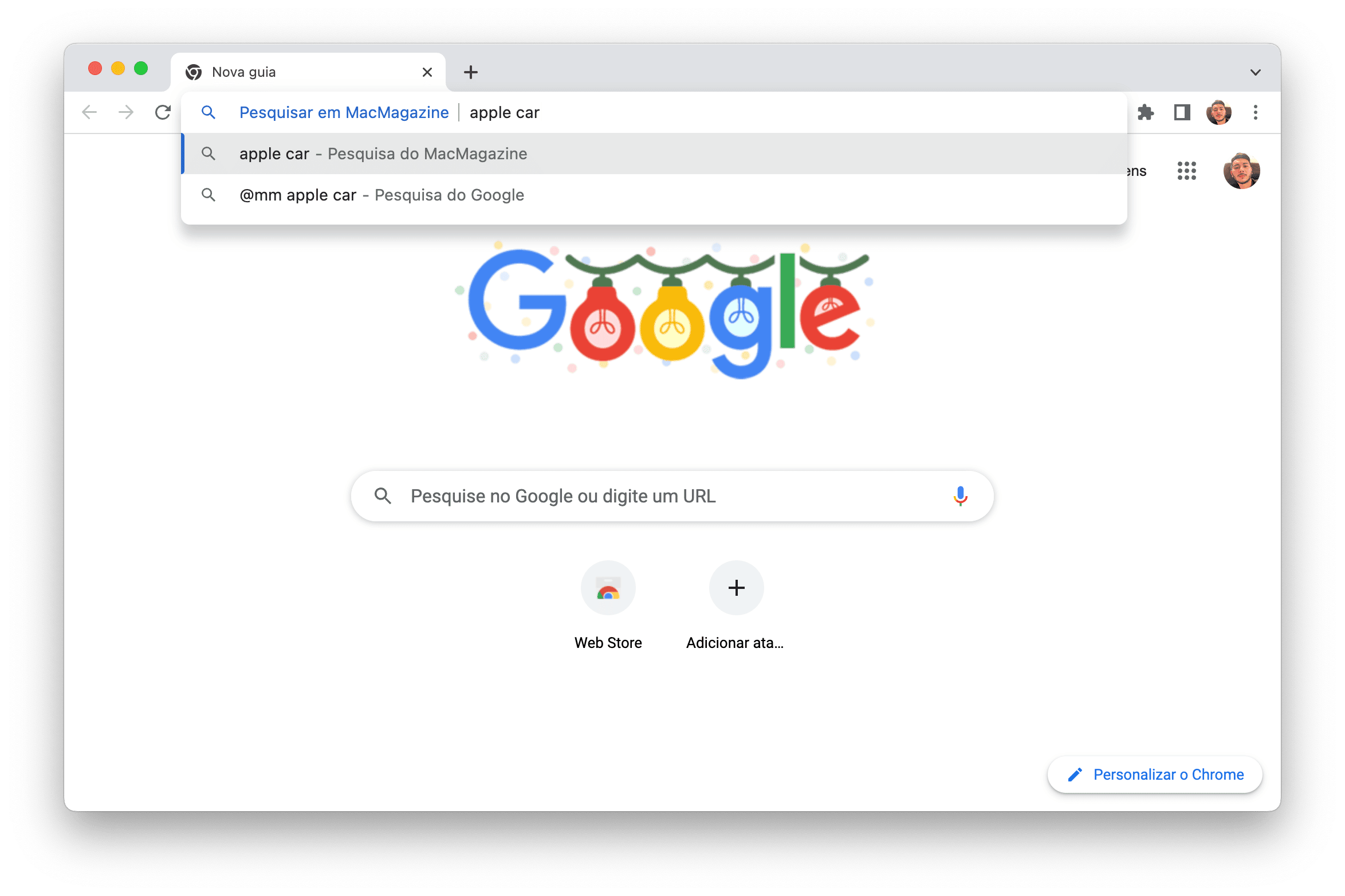 Google Chrome ganha novas opções de personalização