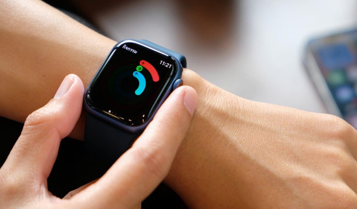 Aplicativo Fitness no Apple Watch