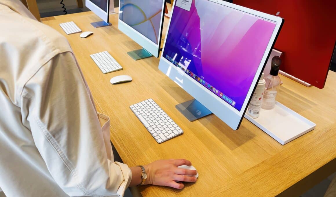 iMac (M1) em Apple Store