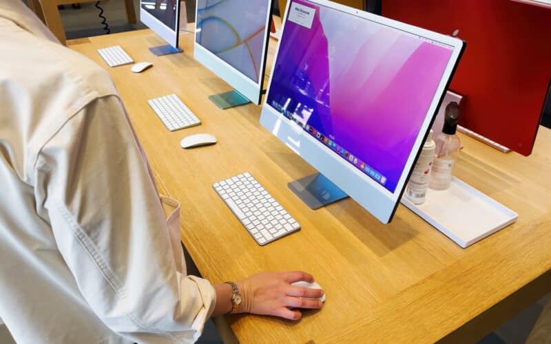 iMac (M1) em Apple Store