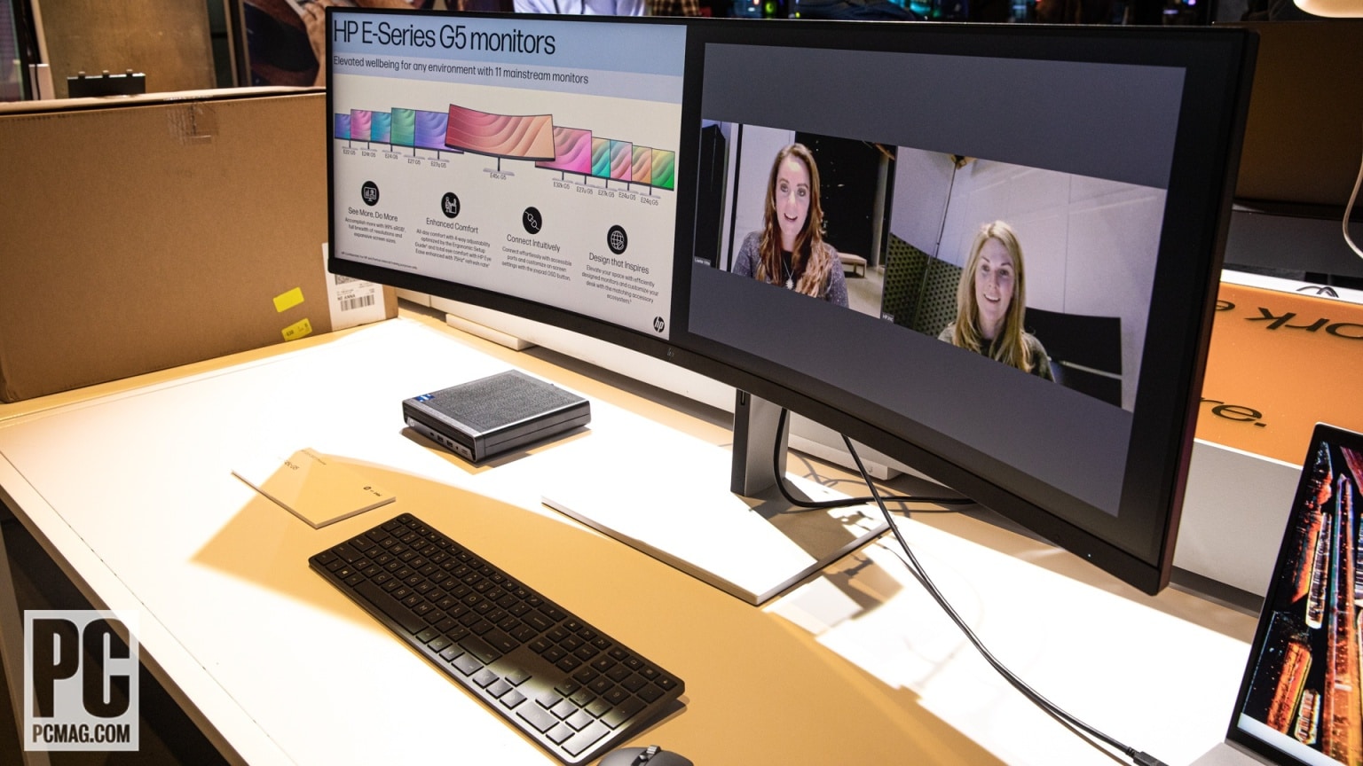 HP lança monitor que conecta um Mac e um PC ao mesmo tempo MacMagazine INFO.VERSO