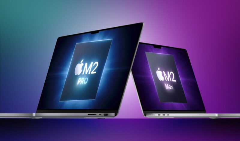 MacBook Pro com chip "M2 Pro" e "M2 Max"