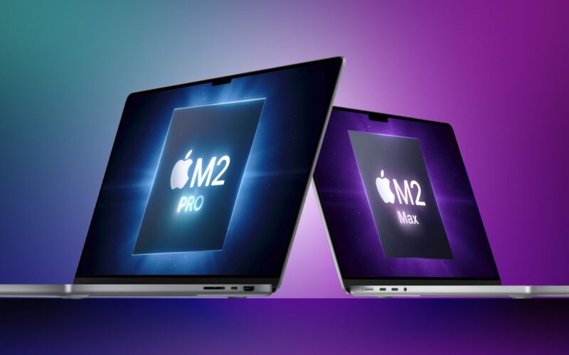 MacBook Pro com chip "M2 Pro" e "M2 Max"