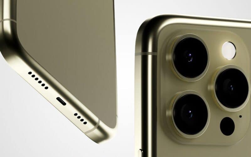 Render do "iPhone 15 Pro"