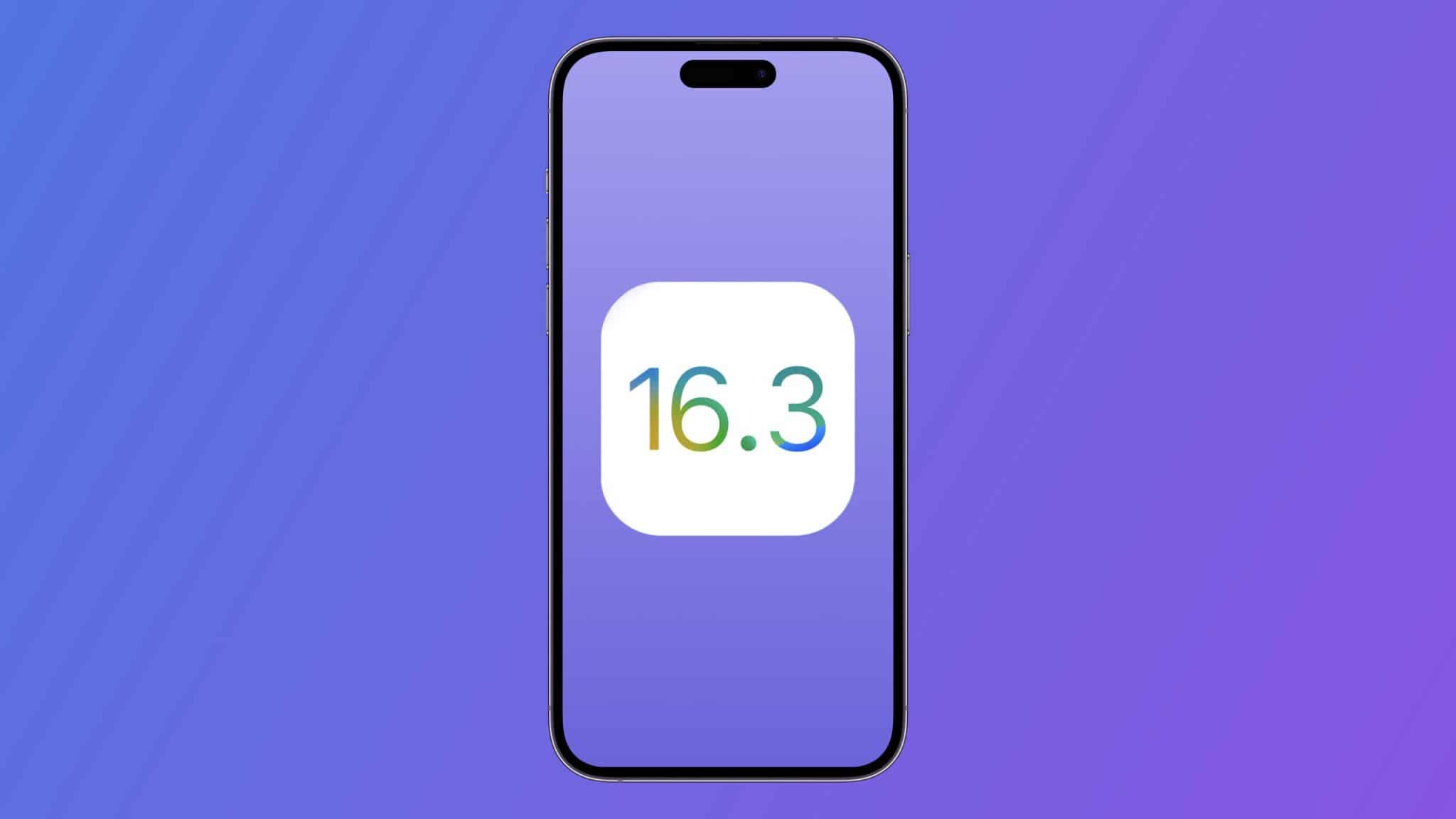 ios 16.3 hdmi