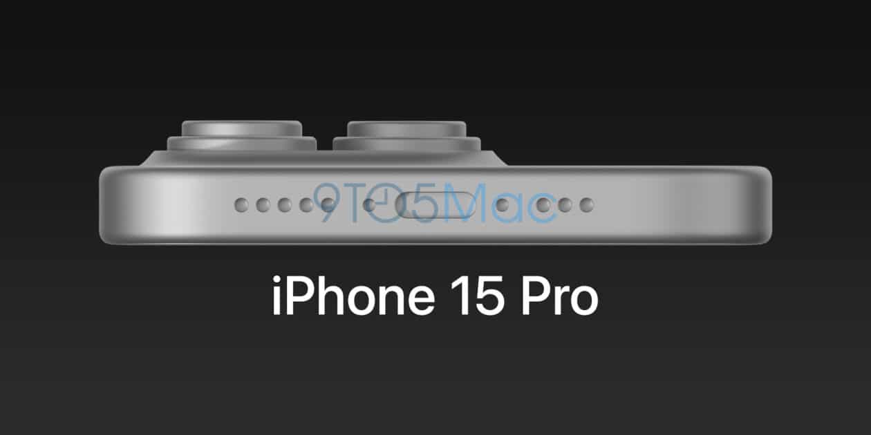 Render do "iPhone 15 Pro"