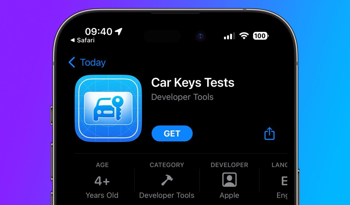 Car Keys Tests
